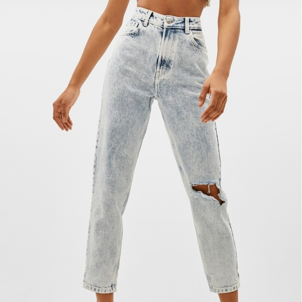 NWT BERSHKA mom jeans